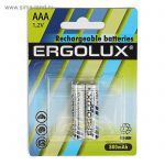 Аккумулятор Ergolux NiMH, ААА, 800 mAh