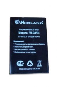 Аккумулятор Midland PB-G3/G4 ― RadioMarket