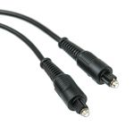 Оптический аудиокабель TOSLINK JIS F05 (M) - JIS F05 (M), длина 2м. CA-0320 Black