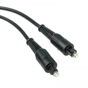 Оптический аудиокабель TOSLINK JIS F05 (M) - JIS F05 (M), длина 2м. CA-0320 Black ― RadioMarket