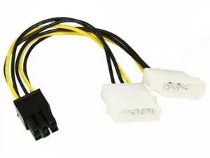 разветвитель питания 2хMolex -> PCI-Express 6pin Gembird CC-PSU-6 ― РадиоМаркет