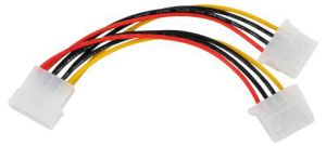 Переходник питания Gembird CC-PSU-1(Molex - 2xMolex) ― РадиоМаркет