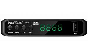 ТВ-Ресивер WORLD VISION T624 D2 ― РадиоМаркет